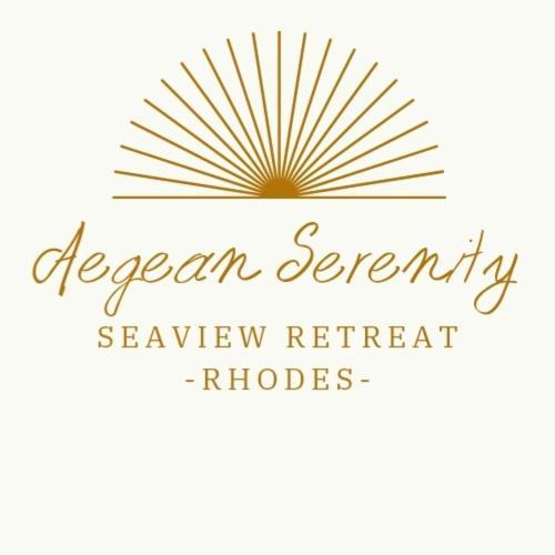 Aegean Serenity - Sea View Retreat Archangelos  Extérieur photo